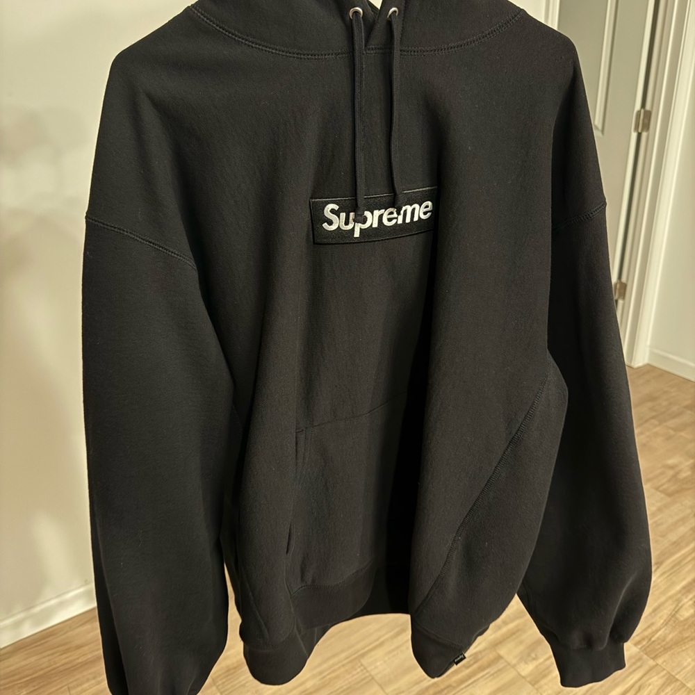 Supreme Black Hoodie